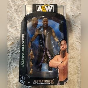 2 FOR $35 AEW John Silver Action Figure SERIES 3 #20